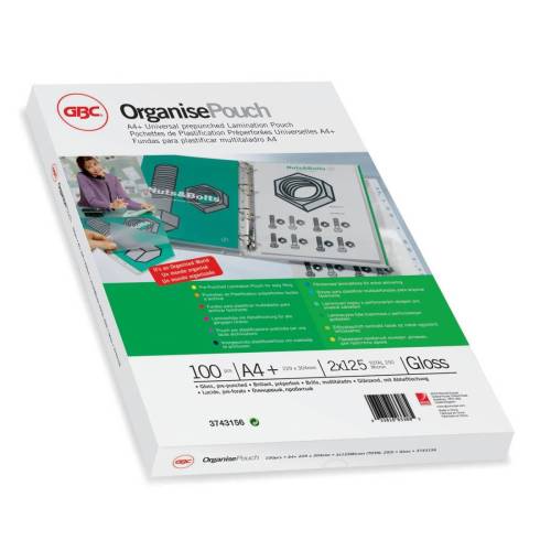 Pouches - A4+ - 228x303 mm - 2x125...