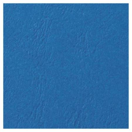 Copertine LeatherGrain per rilegatura - A4 - goffrate - blu - 250 gr - GBC - conf. 100 pezzi