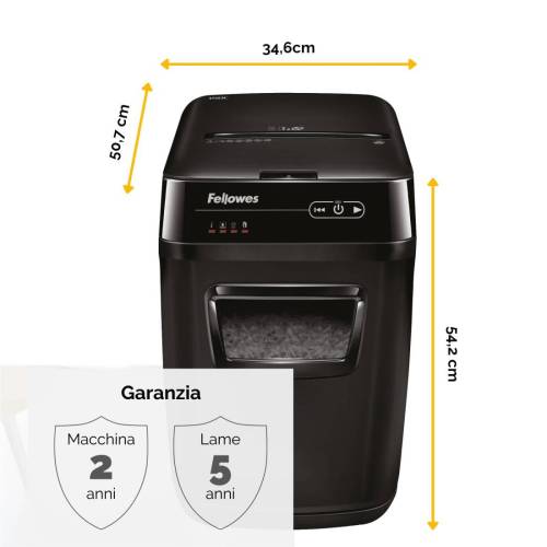 Distruggidocumenti AutoMax 150C - a...