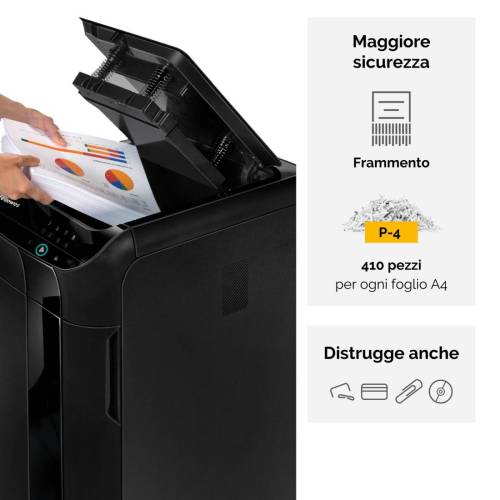 Distruggidocumenti AutoMax 350C - a...