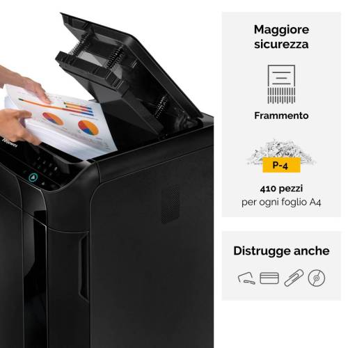 Distruggidocumenti AutoMax 550C -...