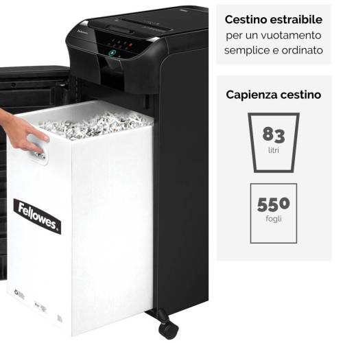 Distruggidocumenti AutoMax 550C -...