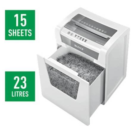 Distruggidocumenti Office P4 - taglio a frammenti 4x40 mm - Leitz IQ