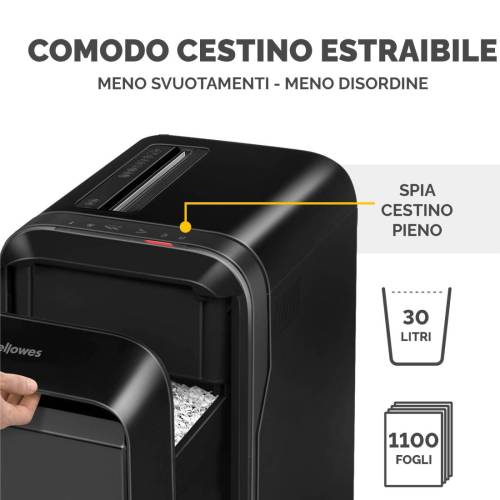 Distruggidocumenti LX-221 - a...