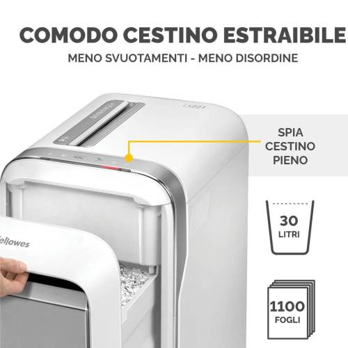 Distruggidocumenti LX-221 - a...