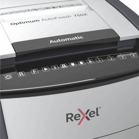 Distruggidocumenti Optimum AutoFeed+ 750X - a frammenti - Rexel