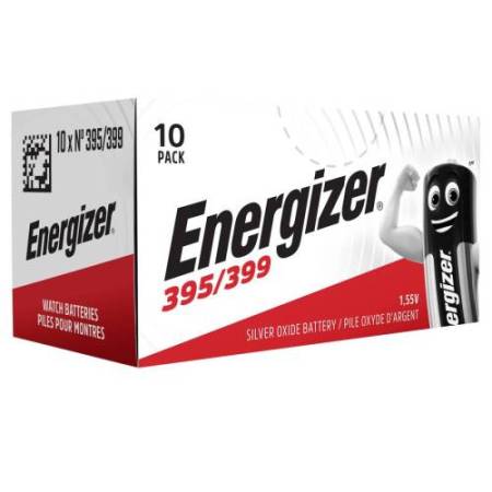 Micorpila Watch 395-399 - a pastiglia - ossido argento - Energizer