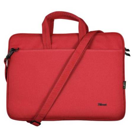 Borsa per notebook - Bologna - ecocompatibile - da 16" - rosso - Trust
