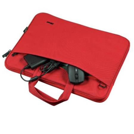 Borsa per notebook - Bologna - ecocompatibile - da 16" - rosso - Trust