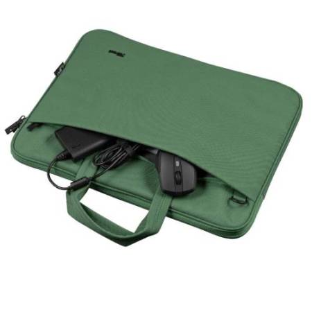 Borsa per notebook - Bologna - ecocompatibile - da 16" - verde salvia - Trust
