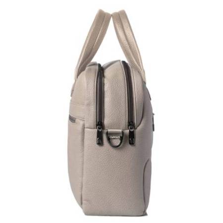 Borsa Gate Trended - con manici - 41 x 30 x 15 cm - ecopelle - ghiaccio - In Tempo