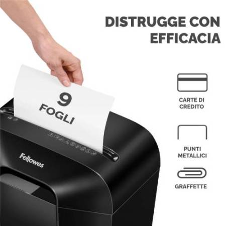 Distruggidocumenti LX 50 - a frammenti - Fellowes