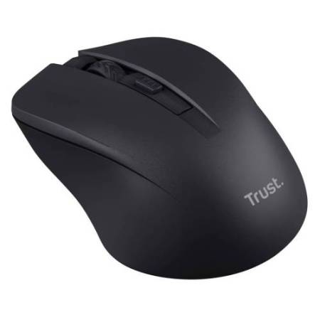 Mouse ottico silenzioso wireless Mydo - nero - Trust