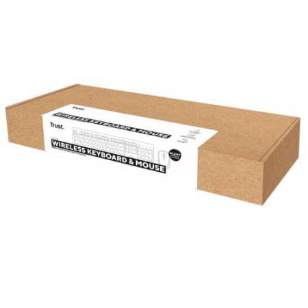 Set tastiera + mouse wireless ultrasilenzioso TKM-360 - Trust