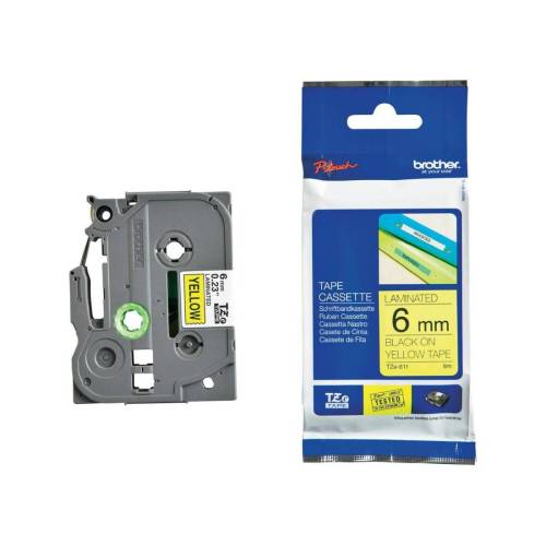 Brother - Nastro -  Nero/Giallo -...