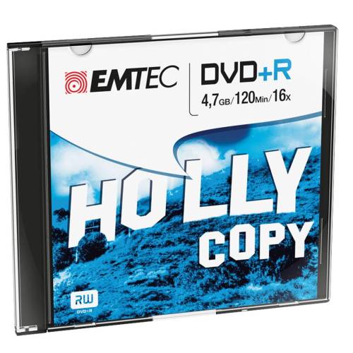 Emtec - DVD+R - registrabile -...