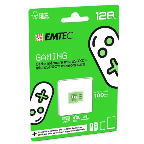 Emtec - MSD Gaming UHS-I U3 V30 A1 -...