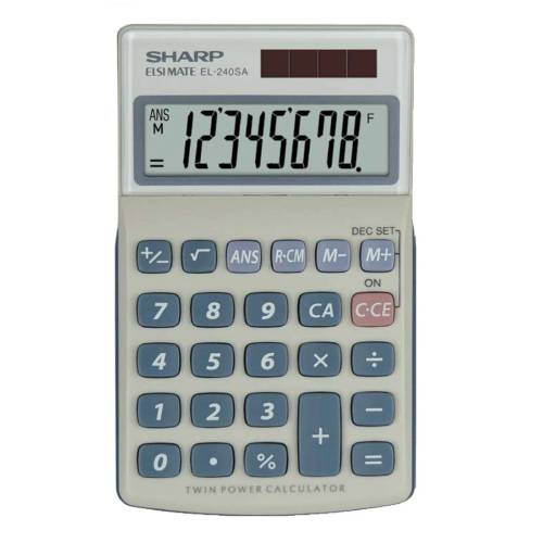 Sharp - Calcolatrice tascabile -...