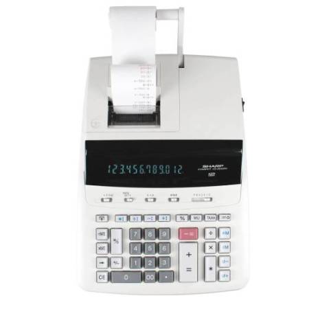 Sharp - Calcolatrice scrivente CS 2635LW - 12 cifre - CS2635LW