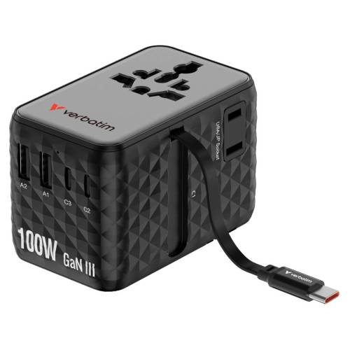 Adattatore - da viaggio universale -...