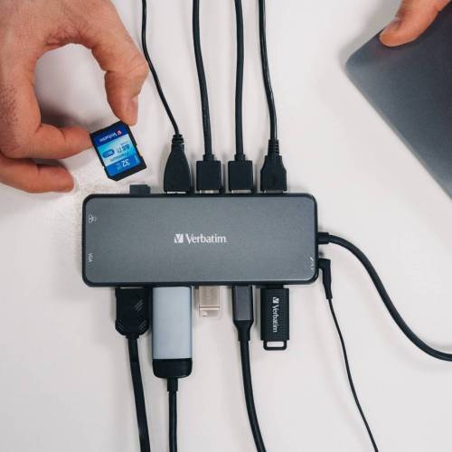 Verbatim - USB-C Pro Multiport Hub 14...