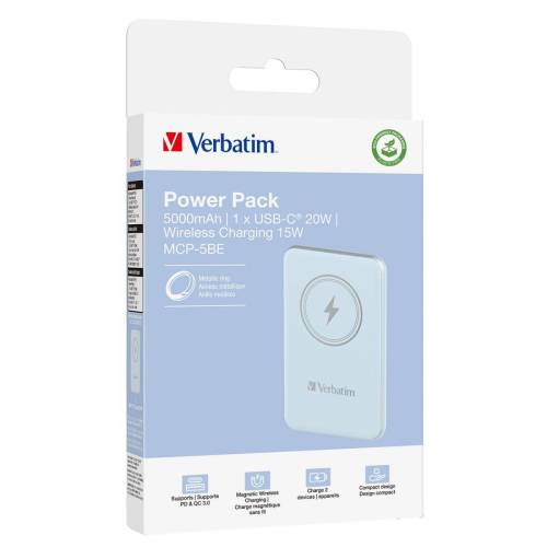 Verbatim - Power Bank Wireless -...