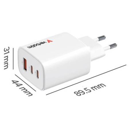 Caricabatterie - da parete - GaN Essentials - Verbatim