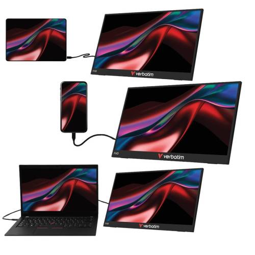 Monitor - portatile - 15.6" - FHD...