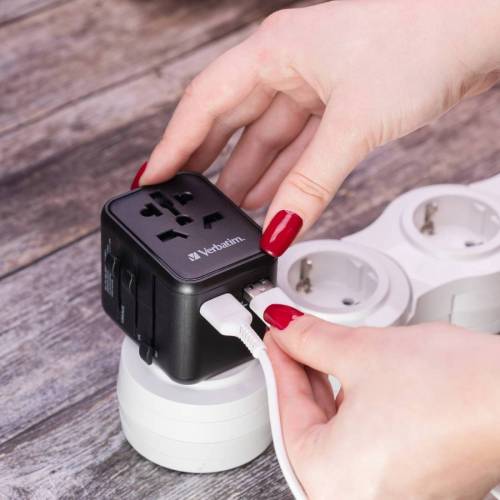 Verbatim - Adattatore viaggio UTA-02...