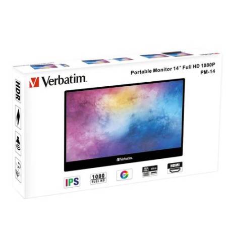Verbatim - Monitor Portatile 14" - Full HD - 1080p