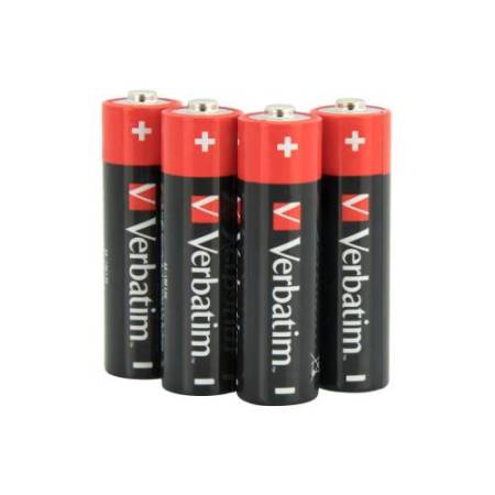 Pila stilo AA - 1,5V - alcaline - 49875 - Verbatim - blister 10 pezzi