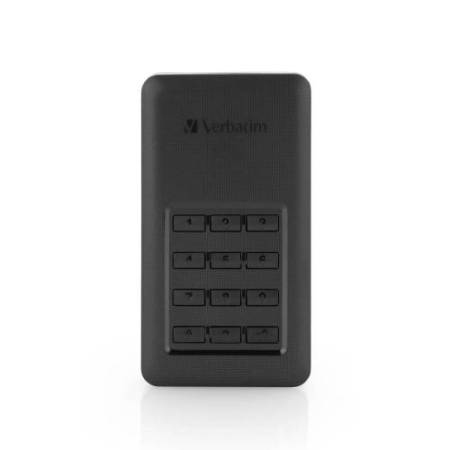 Verbatim - Memoria SSD portatile Store 'N'Go Usb 3.1 - con tastierino numerico - 53402 - 256GB