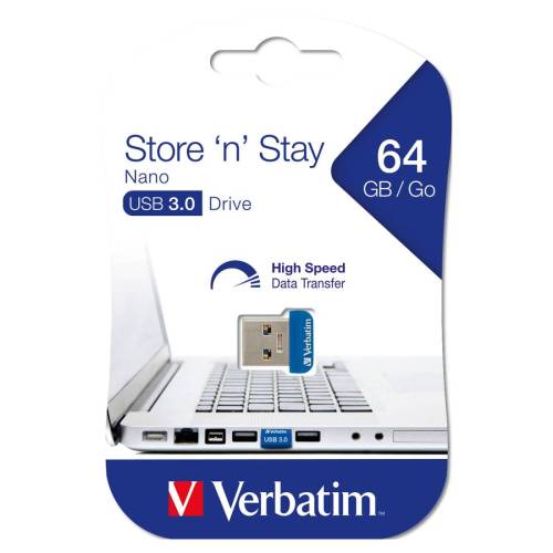 Verbatim - Usb 3.0 Store 'N'Stay Nano...