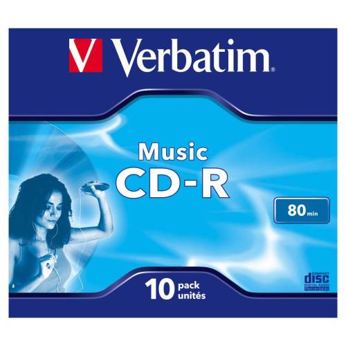 Verbatim - Scatola 10 CD-R Music Live...