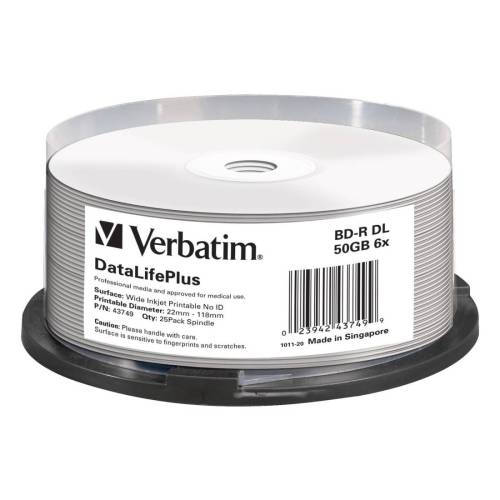 Verbatim - Scatola 25 Blu Ray BD-R -...