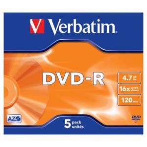 Verbatim - Scatola 5 DVD-R...