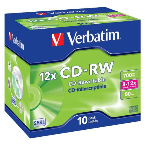 Verbatim - Scatola 10 CD-RW DataLife...