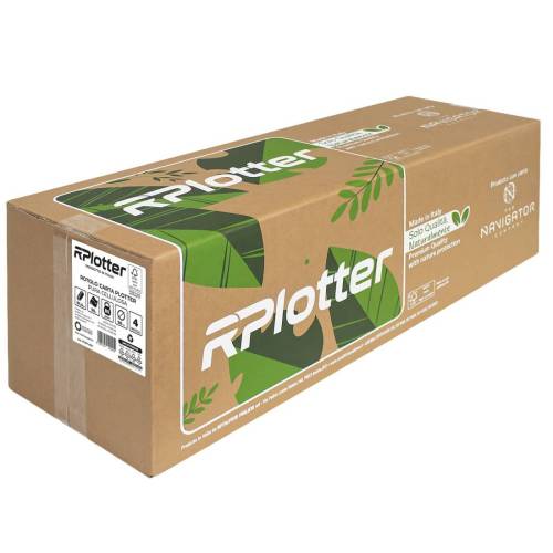 Carta plotter - 914mm x 50mt - 80 gr...