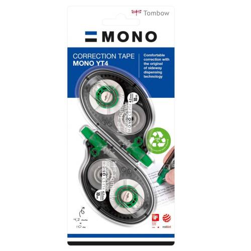 Correttore a nastro - 4,2mm x 10mt - Tombow - conf. 2 pezzi