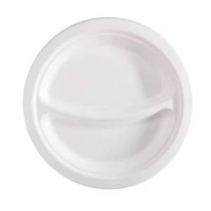 Piatto piano a 2 scomparti...