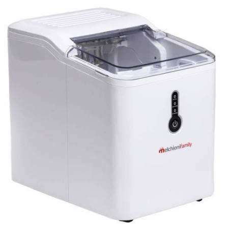 Macchina del ghiaccio Cubik - con compressore - 120 W - bianco - Melchioni family
