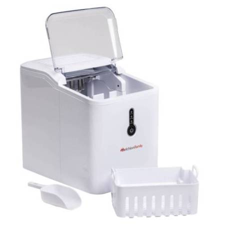 Macchina del ghiaccio Cubik - con compressore - 120 W - bianco - Melchioni family