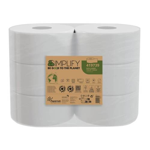 Carta igienica MiniJumbo Simplify - 2...