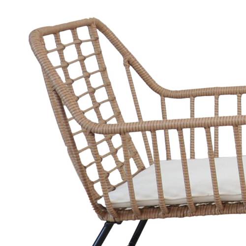 Salotto Cebu - polyrattan naturale -...