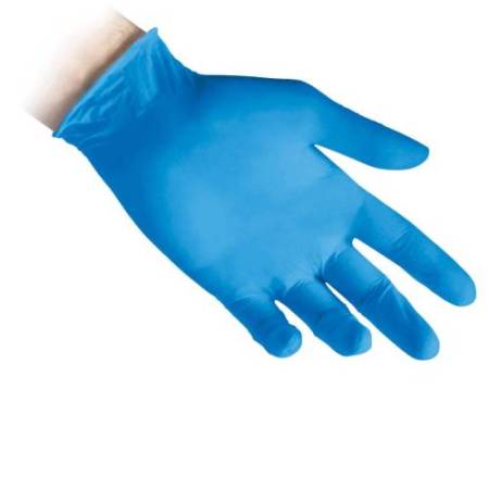 Guanti in nitrile N80 - ultrasottili - taglia XL - azzurro - Reflexx - conf. 100 pezzi