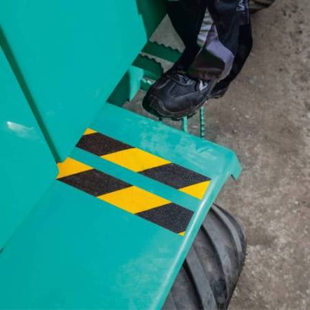 Nastro adesivo antiscivolo DURALINE GRIP+ - 2,5 cm x 15 m - giallo/nero - Durable