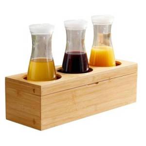 Portabottiglie con tre fori... 2