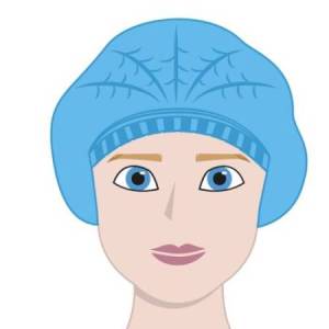 Cuffie a clip plissettate -...