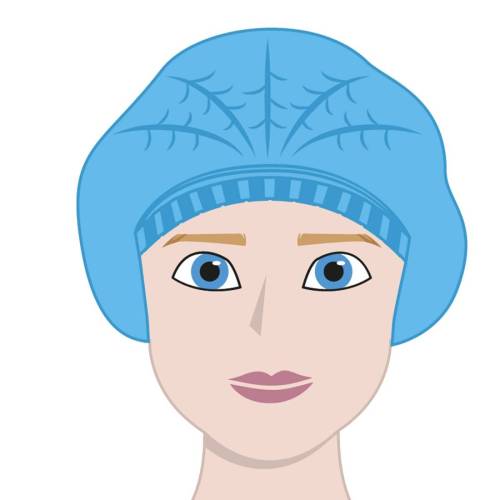 Cuffie a clip plissettate - taglia...