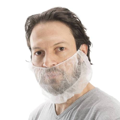 Copribarba con elastico nucale -...